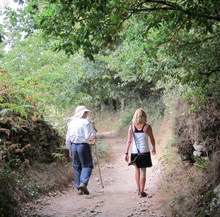 Last 100 km of the Ruta de la Plata: From Orense to Santiago de Compostela